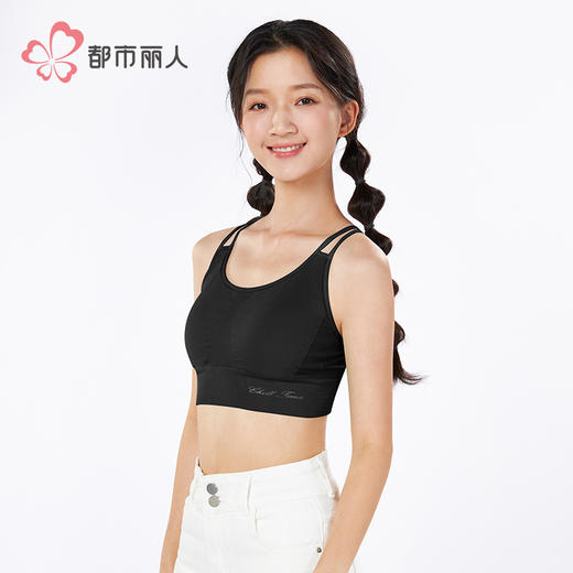 都市丽人缝长抹胸缝（裸氨）时尚美搭抹胸LVH2A3 商品图2