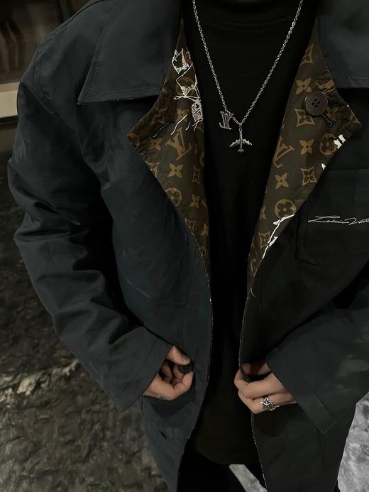 驴家 双面派克中长款夹克 商品图1