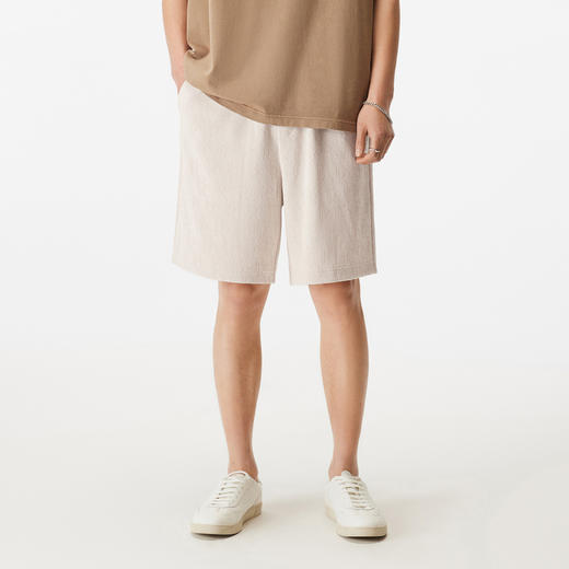 GXG男装 五分裤短裤老花满印竖条肌理时尚休闲   夏季热卖 商品图2