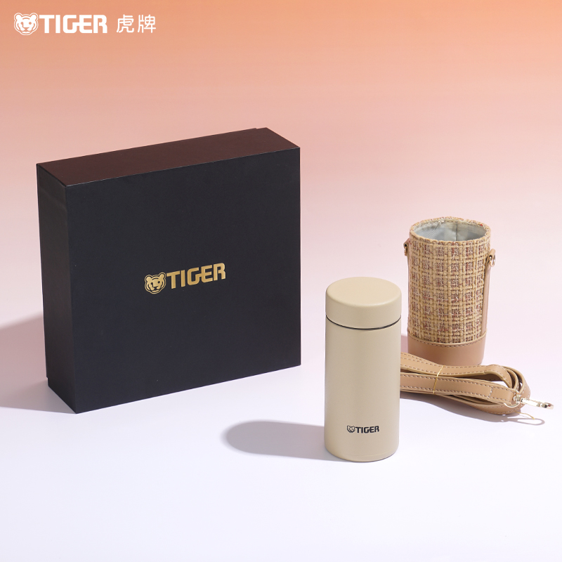 TIGER/虎牌 便携可爱小巧水杯高颜值保温杯礼盒装七夕节礼物送女生MMP-B20C
