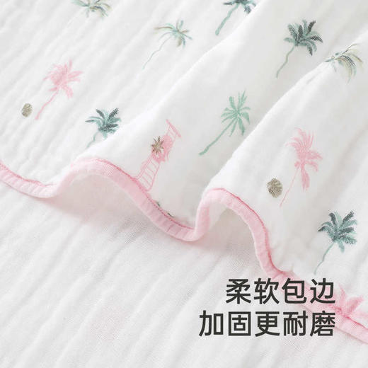 英氏婴童浴袍大尺寸纯棉吸水婴儿抗菌泡泡纱浴巾25年YMJYJ0R089A YMJYJ0R092A 商品图3