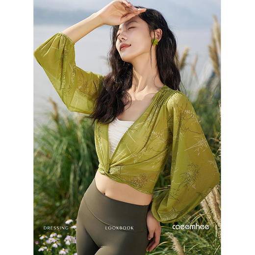 2025春夏卡益长袖罩衫K05331 商品图1