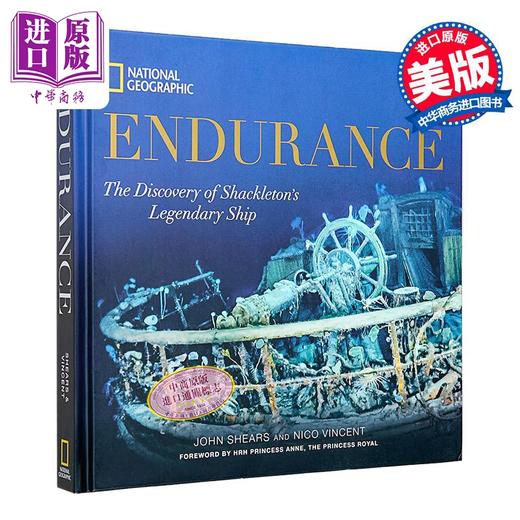 预售 【中商原版】忍耐号 发现沙克尔顿传奇船只 英文原版 Endurance Discovery of Shackletons Legendary Ship John Shears 商品图0