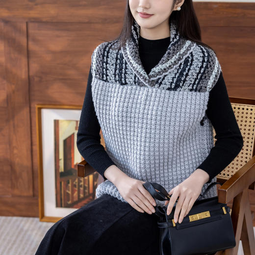 苏苏姐家一俏马甲手工DIY钩针衣服外套上衣毛线材料包 商品图2