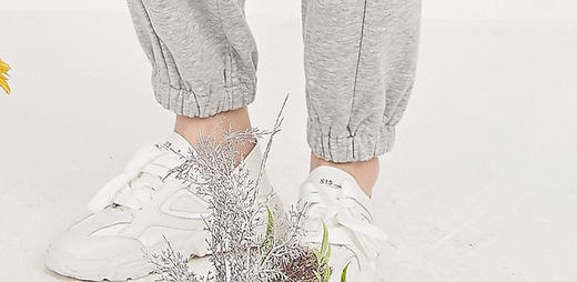 NUTS春季新款纯色时尚长裤女211073106 商品图8