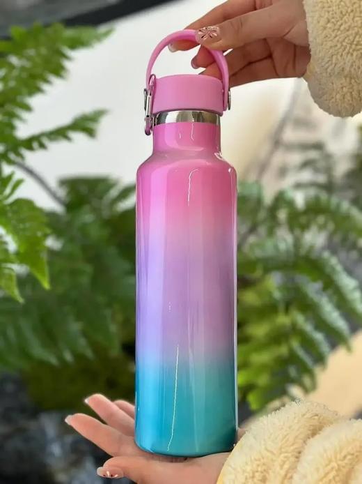 【美国知名时尚品牌C*laire’s！】 600ml304不锈钢保温杯~送杯身DIY贴纸 ！出口尾单捡漏！！！国外183一个！现59.9💰一个❗99.9元两个❗长效锁温~ 商品图2