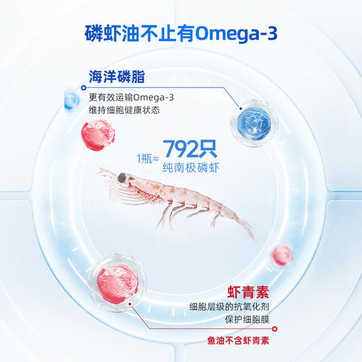 VIK专利磷虾油45%磷脂90粒 商品图2