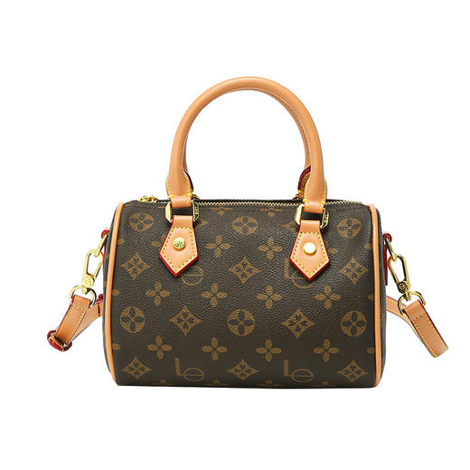 丁摩 【高品质】枕头包女新款复古老花高级感波士顿女士手提斜挎小包大牌包包5ZF-62940 商品图4