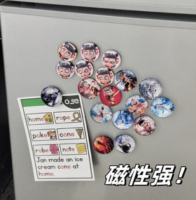 哪吒全家桶冰箱贴‼️超火必买🔥【哪吒磁吸冰箱贴】强磁超能打 Q版哪吒 细节清晰 哪吒磁吸冰箱贴 手感细腻