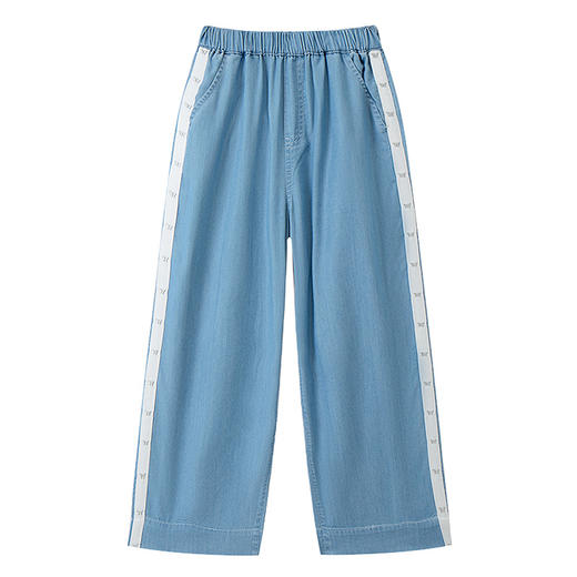 女童全腰牛仔单裤夏季新款安奈儿童装EG526063 商品图7