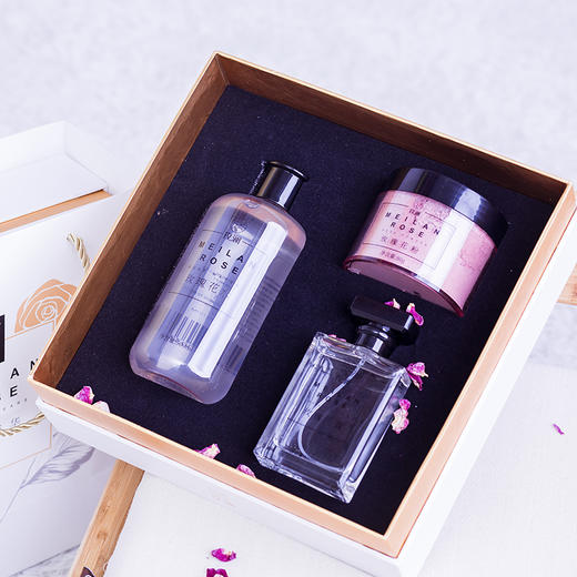 玫澜花样年华礼盒（玫瑰花水500ml+ 玫瑰纯露100ml+ 玫瑰花粉80g 商品图4