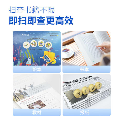 【科大讯飞】阿尔法蛋词典笔D1-32G-蓝色 商品图6