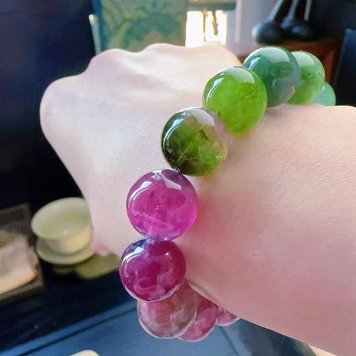 12mm-13mm单圈西瓜碧玺手串 商品图3