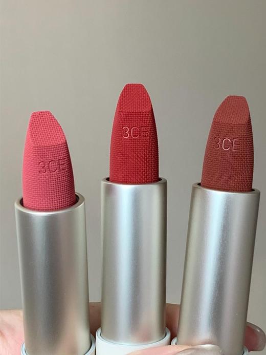 3CE唇绒唇泥口红唇膏唇釉  赤茶棕 滋润哑光显白裸色围炉棕 商品图3