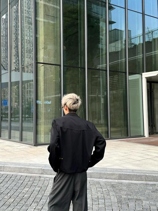 驴家  24fw绿松石羊毛西装夹克外套 商品图4