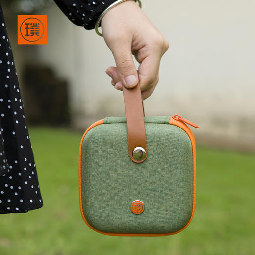 璞实茶器璞实宝瓶紫砂盖碗旅行套装便携式茶具礼盒装 商品图2