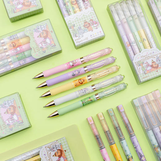 【5支/盒！米菲限时福利】握紧时间，留住美好。晨光K3517米菲系列按动中性笔套装礼盒，宛如清晨的第一缕阳光，温暖而明亮。0.5水笔黑色笔芯，笔杆可爱卡通，让你的学习旅程多了一份日常小确幸。 商品图6