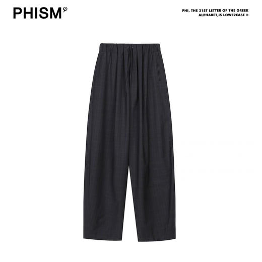 无腰头松紧休闲西裤 商品图0