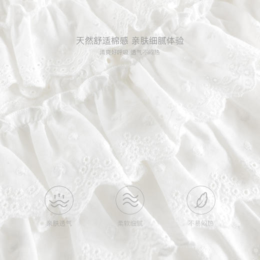 马克珍妮女童芭蕾风绣花蛋糕裙儿童短裙半身裙夏装新款裙子250186 商品图4