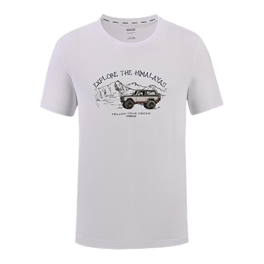 探路者男式棉T恤TAJJAN81552 商品图0