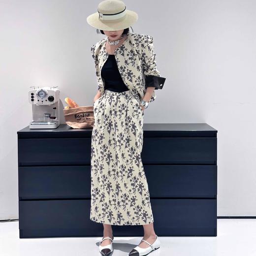 顺丰包邮洛诗琳99649法式山茶花短款小香风外套女001 商品图4