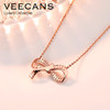 Veecans 蝴蝶结玫瑰金项链·镶嵌SW锆石  N3010-SR1W1 商品缩略图5