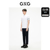 GXG男装  双色条纹商务基础时尚休闲短袖polo衫     夏季热卖 商品缩略图1