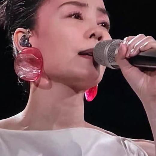 雀说 2025蛇年春晚王菲同款耳环银针夸张个性耳饰2502001 商品图2