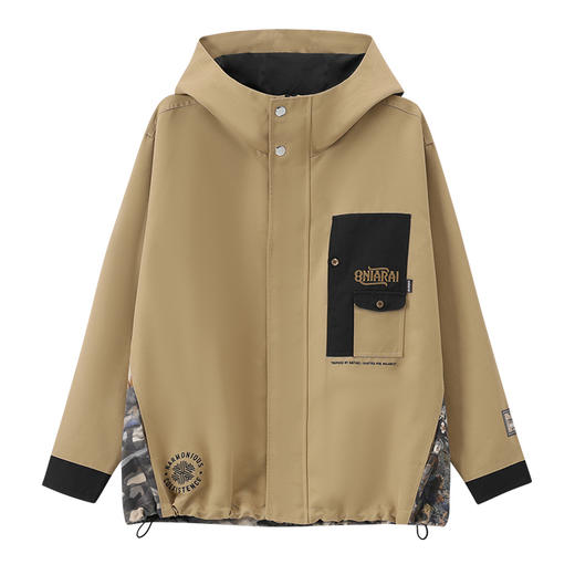 ONIARAI/鬼洗 后印象派油画花花世界防风夹克 A340013 商品图11