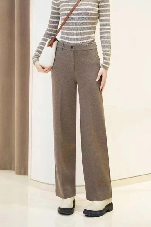 【高品质私服】【IC羊毛牦牛针织直筒裤】轻松修饰腿部线条，遮肉显瘦G1151-CC【无标出货 介意慎拍】 商品图0