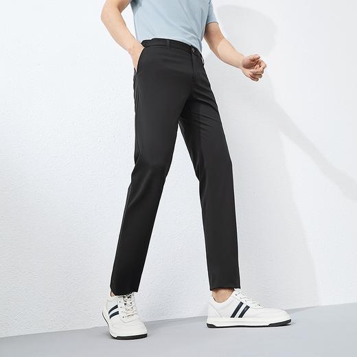 【天蚕系列】柒牌男士休闲裤2025春夏新款商务通勤上班修身直筒长裤128H71890 商品图1