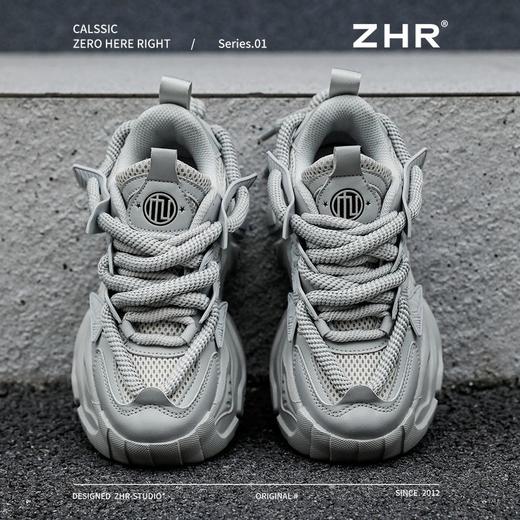 ZHR则则透气增高老爹鞋女春季男女款厚底运动休闲鞋爆款ins百搭鞋 商品图8