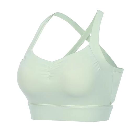 【限时秒】YOGACODE【火树银花系列】运动背心女带胸垫前胸抽褶聚拢蜜桃胸美背DWB115019 商品图4