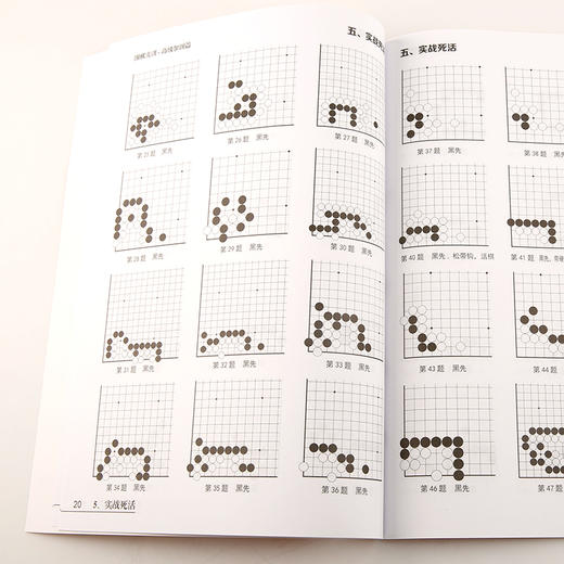 围棋实训 加固练习册（入门—初级—中级—高级） 商品图2