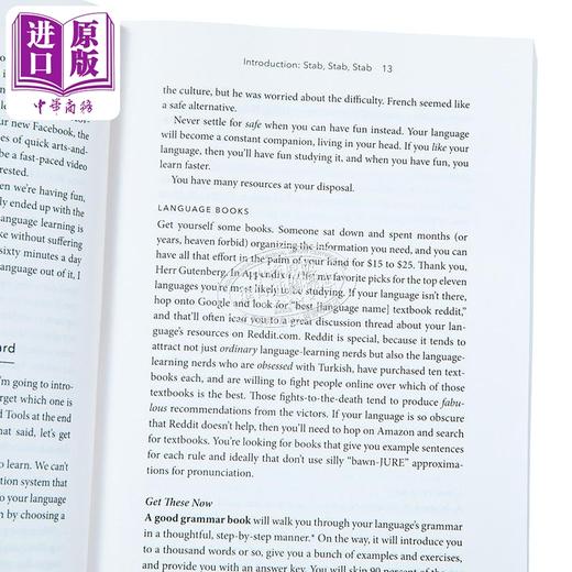 【中商原版】永远流利 修订版 如何快速学习任何语言并永不忘记 Fluent Forever Revised Ed 英文原版 Gabriel Wyner 商品图3