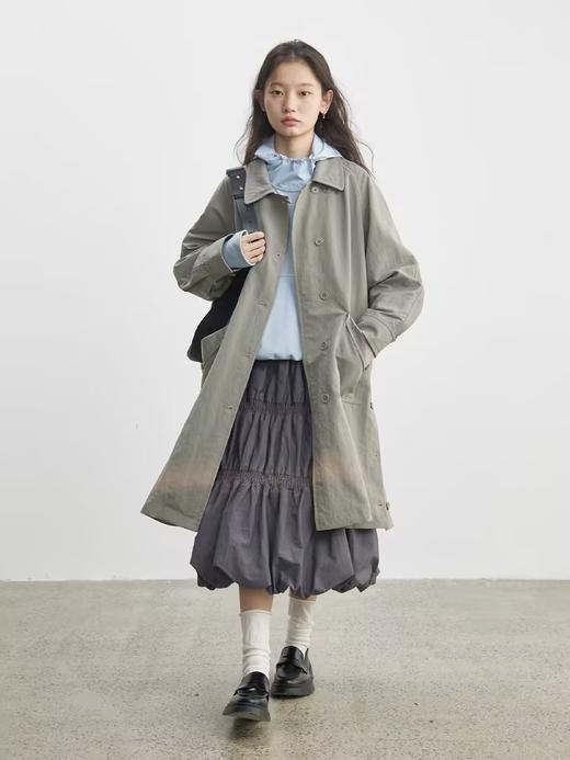 步履不停/5A41135C/抽皱花苞半身裙 商品图1