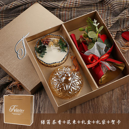 香薰蜡烛花艺礼盒 商品图4