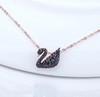  SWAROVSKI  SWAN施华洛士奇经典黑色天鹅项链 商品缩略图3
