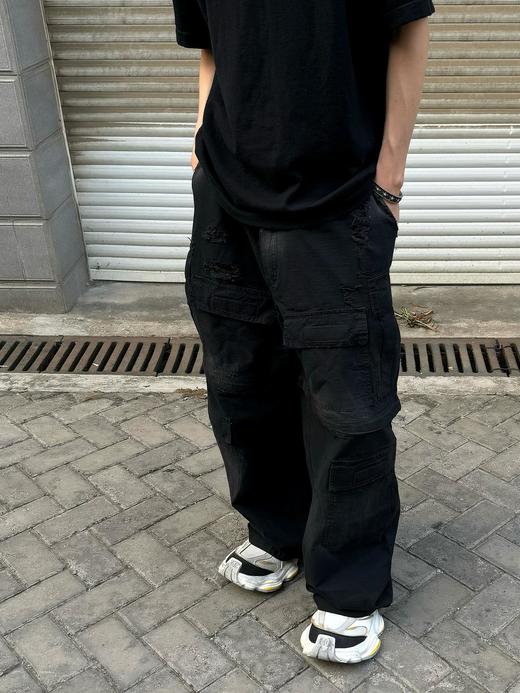 B家 24FW CARGO可拆卸两用阔腿工装长裤 商品图0