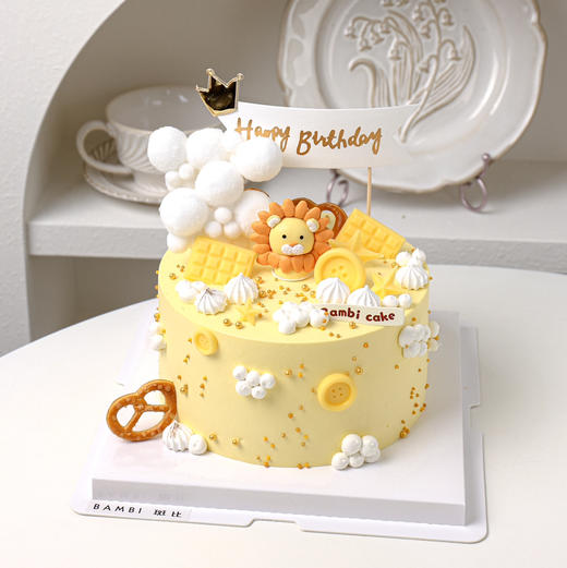 小狮子🦁动物主题蛋糕 商品图1
