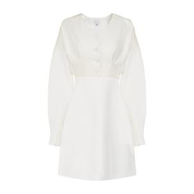 【2件9折】【Petit Bari】xXENSEYOU长袖灯笼袖收腰连衣裙网球穿搭