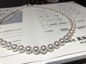 7mm-8mm akoya珍珠项链