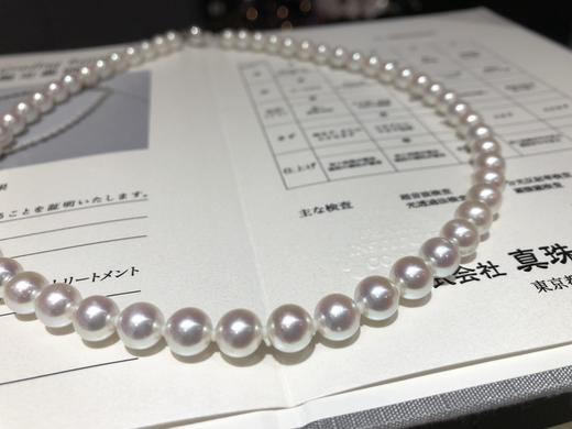 7mm-8mm akoya珍珠项链 商品图0