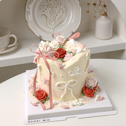 韩式裱花丝带丨蛋糕 商品图1