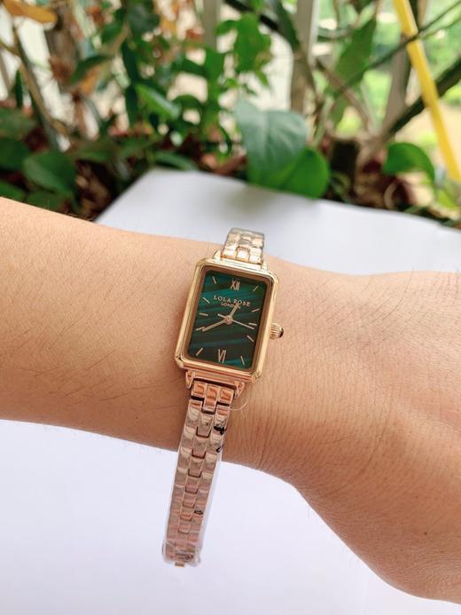 【情人节礼物】江疏影同款复古港风小巧精致英国小众皮带小方表ins风简约气质潮 商品图8