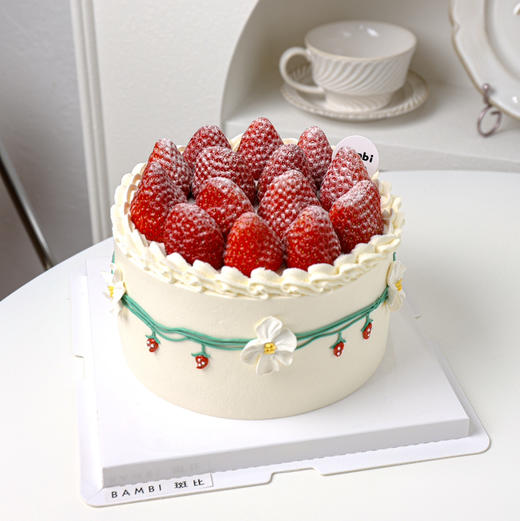 草莓夹心丨复古蛋糕 商品图1