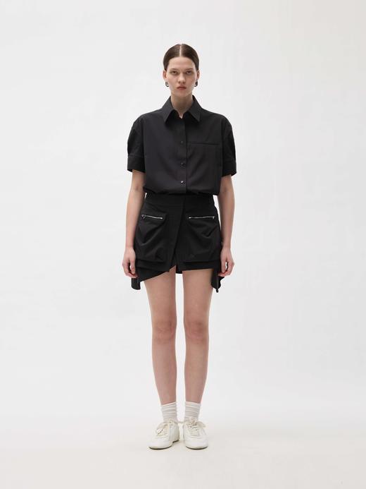 假两件衬衫连衣裙 商品图0