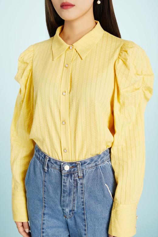 amadella 泡泡袖色织条纹衬衣 11469 商品图3