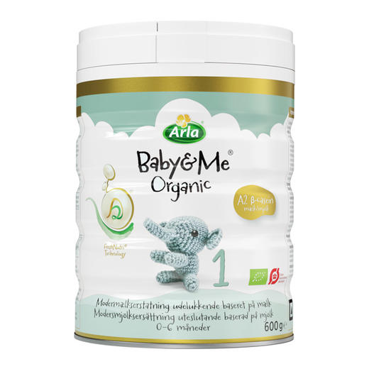 [全新升级A2-1段]丹麦宝贝与我A2有机奶粉1段600克. A2!!Arla Baby&Me Prime Pulver 1 600g阿拉1 Arla1 商品图0