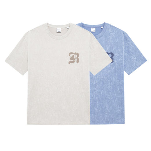 GXG男装 双色潮流圆领短袖T恤时尚个性舒适   夏季热卖 商品图4